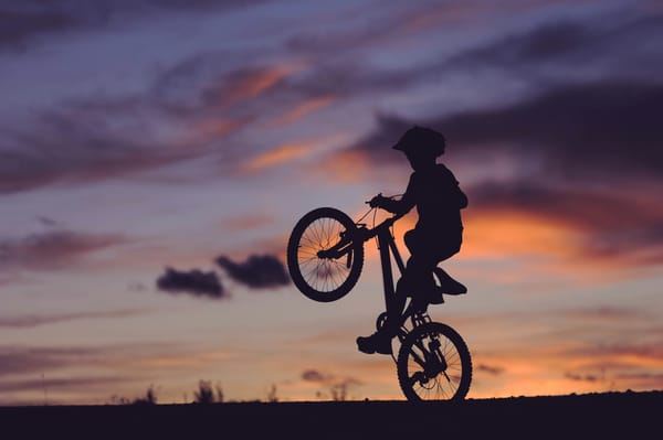 Over oude gewoontes en leren fietsen...